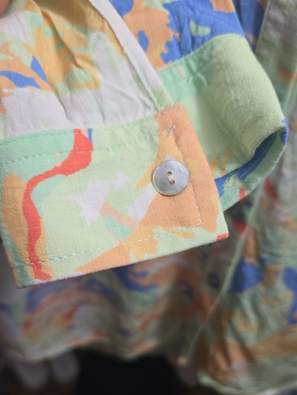 #277. Maaji Comet Mandy Long Button-up Shirt. - Picture 9 of 9